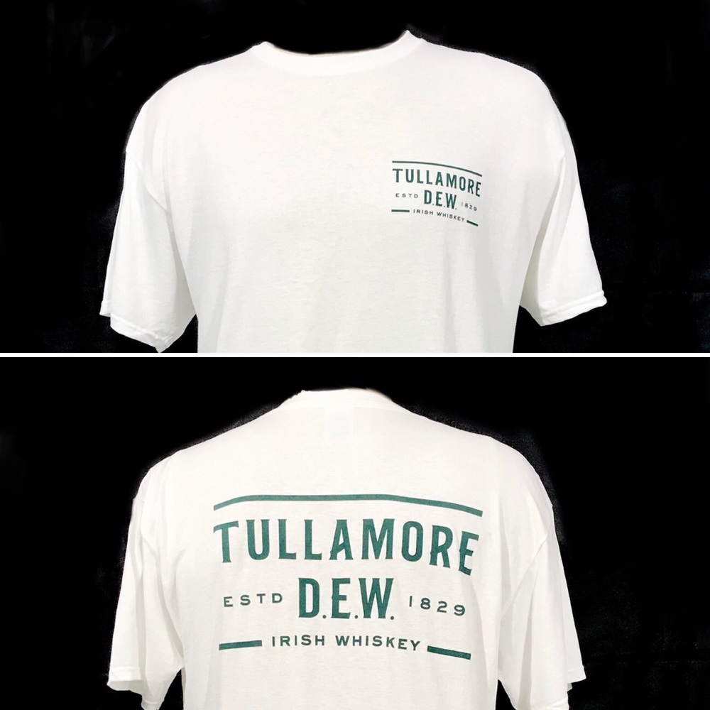 NEW Tullamore Dew Irish Whiskey T-Shirt L/ XL